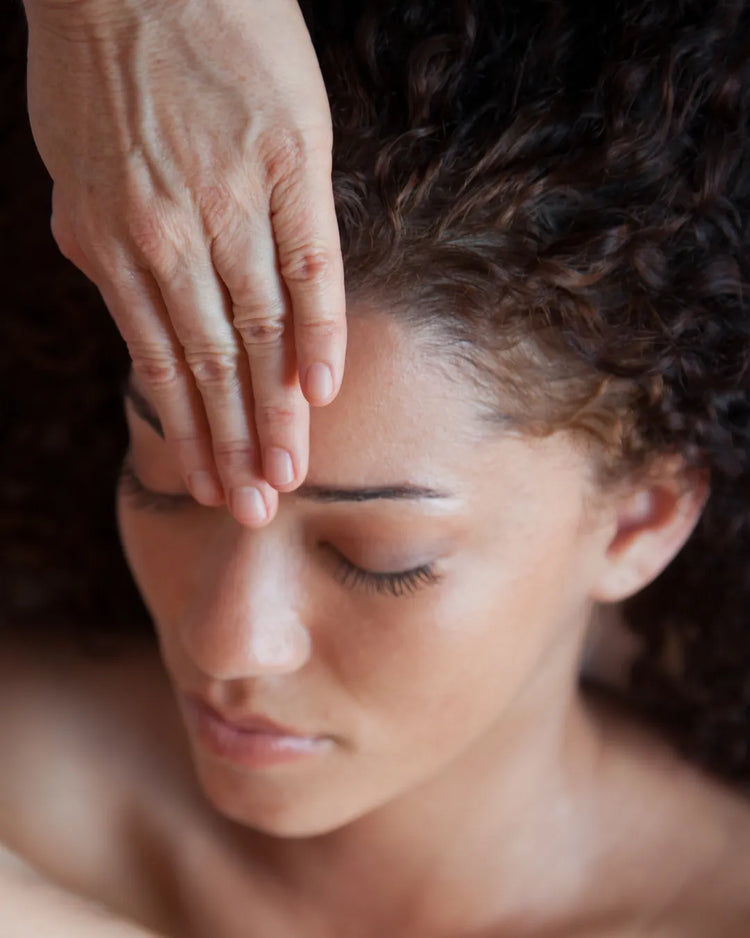 Découverte du positionnement des mains pendant une formation Reiki